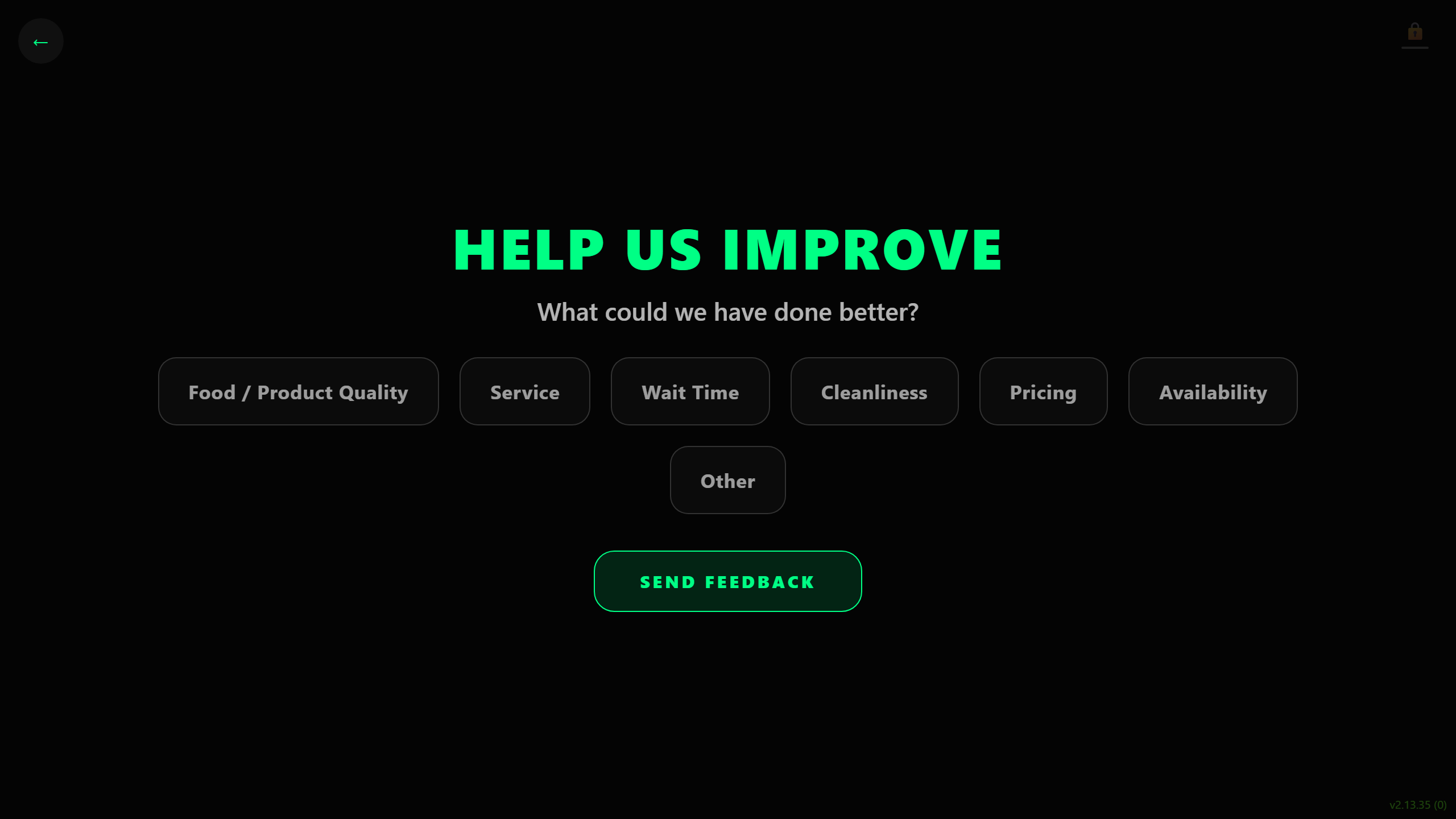 See exactly what to improve — Improvement Survey