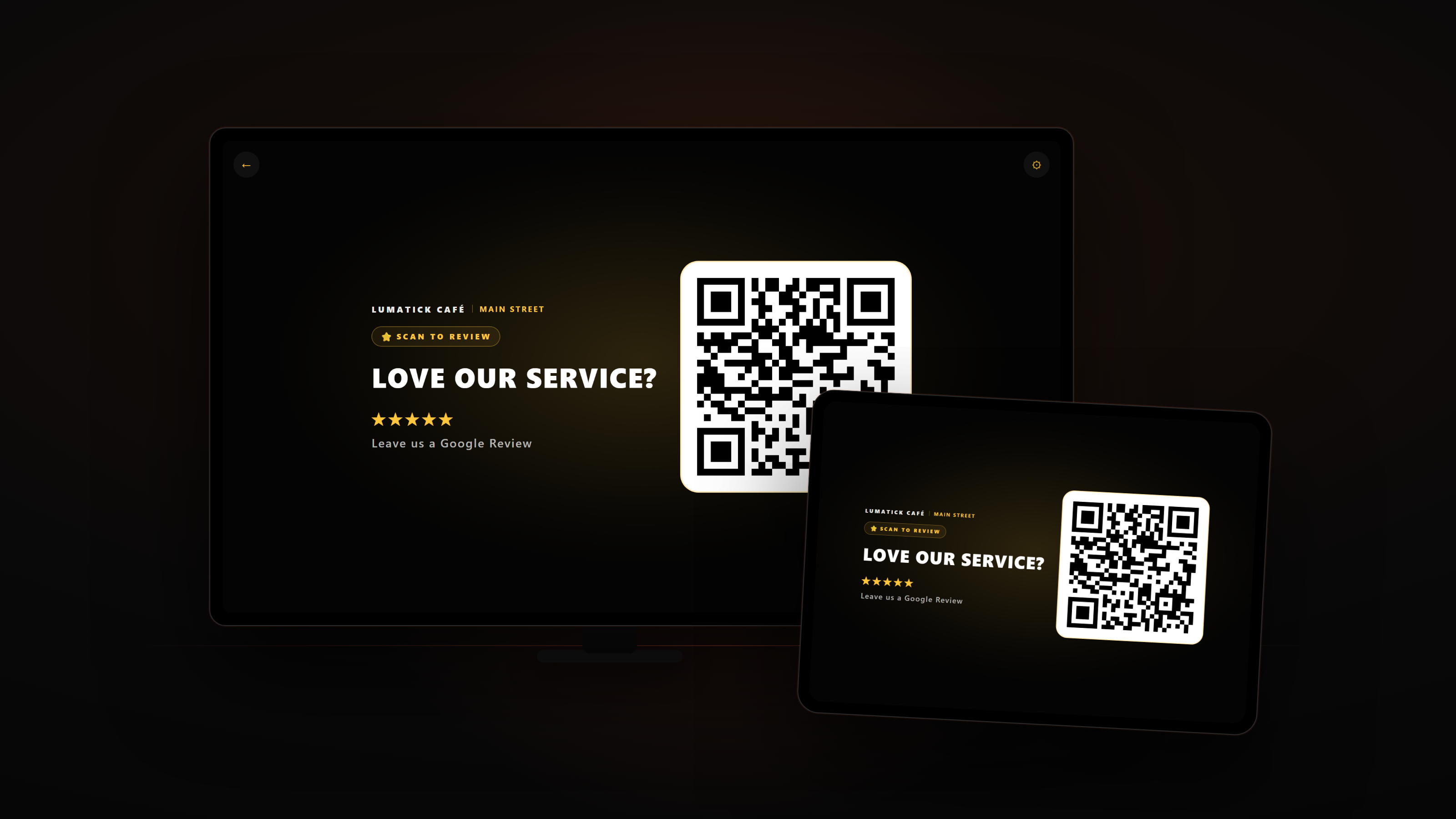 Works on any spare device — phone and tablet