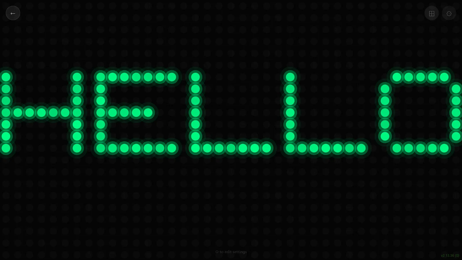 LED matrix — Retro dot-matrix legibility across a room.
